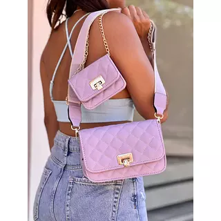 Hermosos Bolsos Color Rosa 2 En 1